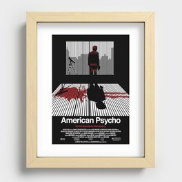 American Psycho - Poster Recessed Framed Print