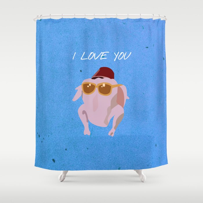 Friends 20th - I Love You Shower Curtain