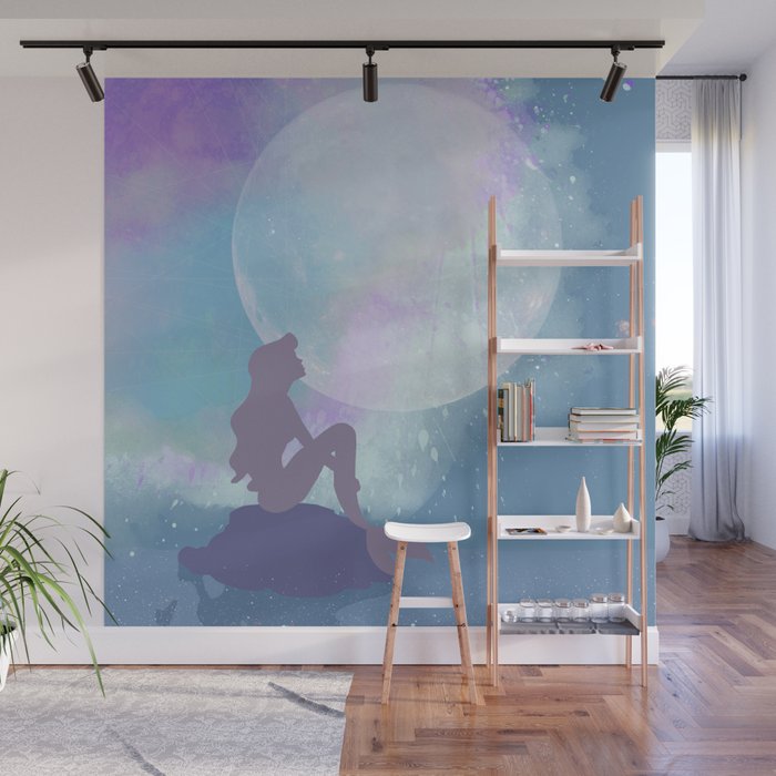 Ariel Wall Mural By Vitag Society6
