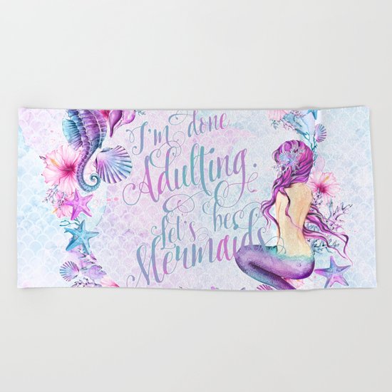 Enchanted Ocean #4 Beach Towel