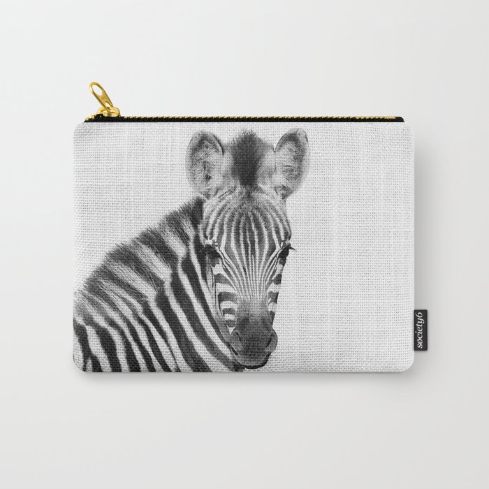 Baby Zebra Carry-All Pouch