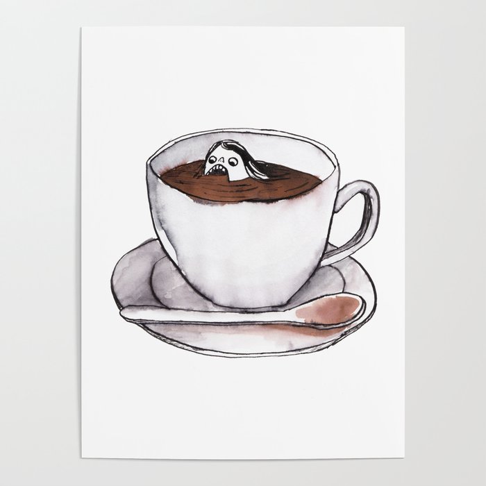 Cute Coffee Cup Illustration Graphic by MikeToon Studio · Creative Fabrica
