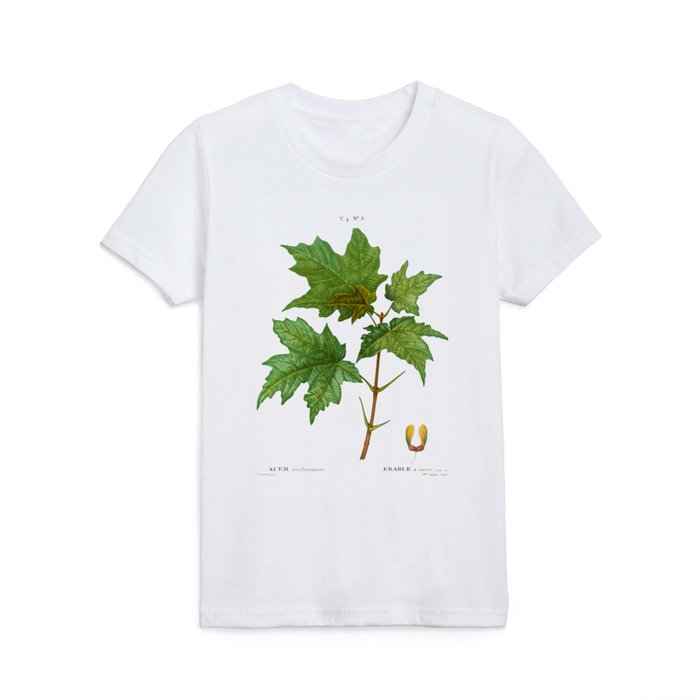 Botanical Maple Kids T Shirt