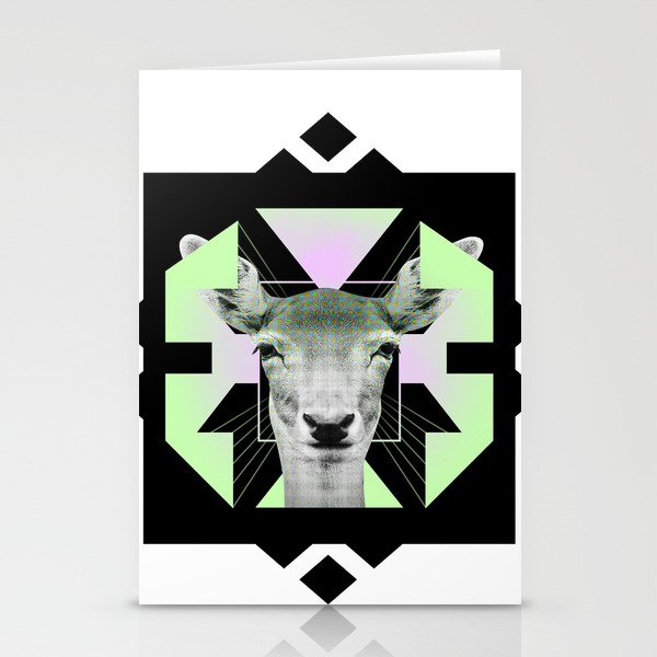 ::Space Deer:: Stationery Cards