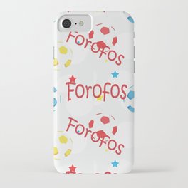 Soccer Lover Forofo Futbol Sports  iPhone Case