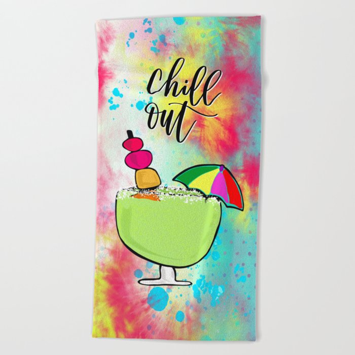 Chill Out Beach Towel