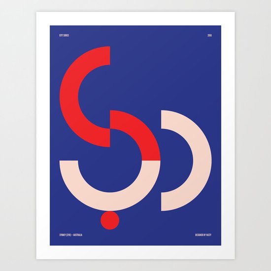 Sydney — City Series Art Print