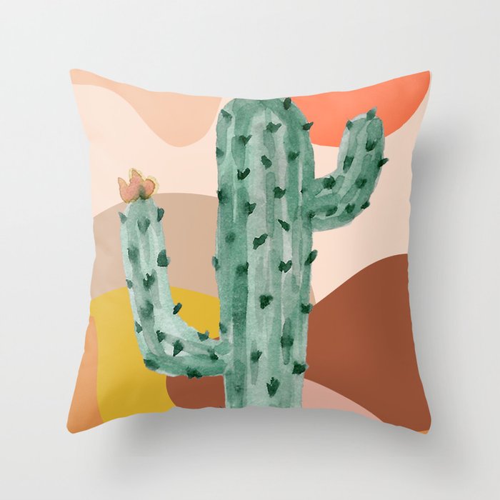 Cactus online print cushion