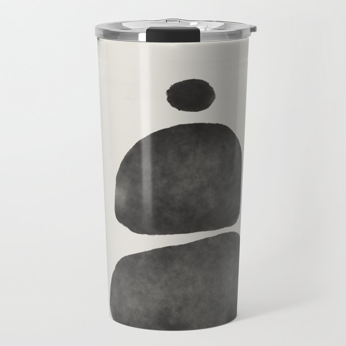 Japandi stones Travel Mug