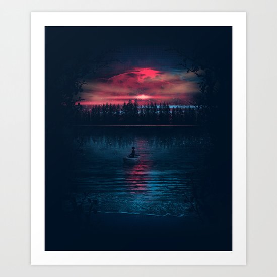 The World Beneath Art Print