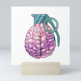 Bombrain Mini Art Print