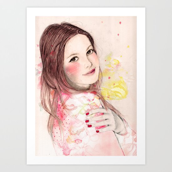 Ludivine Art Print