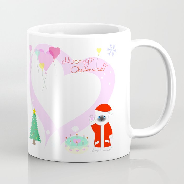 Santa Cats Coffee Mug