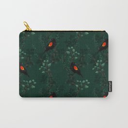 Red-Winged Blackbird Pattern Carry-All Pouch