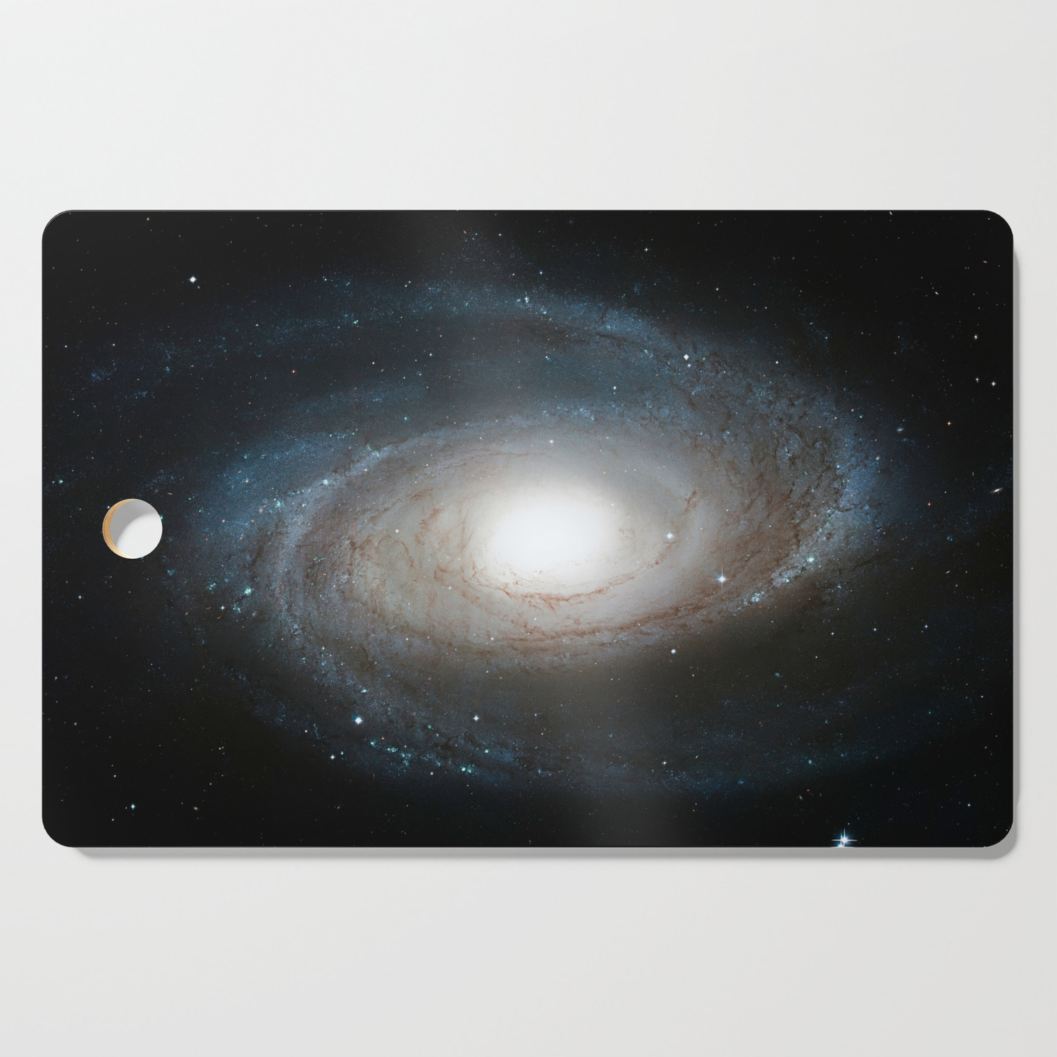 Bode S Galaxy M81 Spiral Galaxy In The Constellation Ursa Major Cutting Board By Allexxandarx