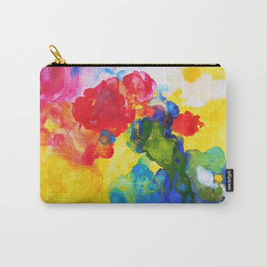 Flowers Carry-All Pouch