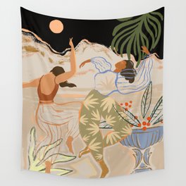 Dance under the Moonlight Wall Tapestry