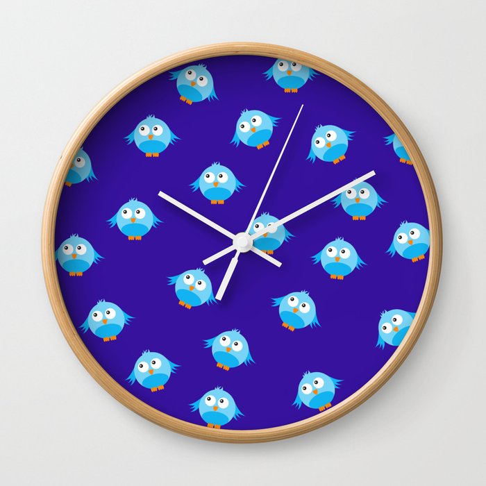 birdie birdie Wall Clock