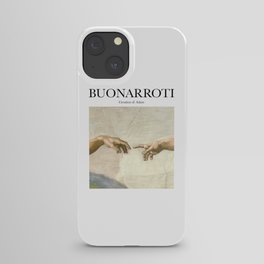 Buonarroti - Creation of Adam iPhone Case