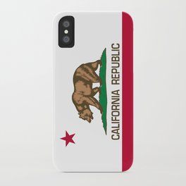 California Republic Flag - Bear Flag iPhone Case