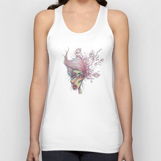 Sorting through Weeds Unisex Tank Top