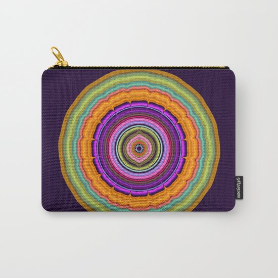 Colourful Pattern Mandala Carry-All Pouch