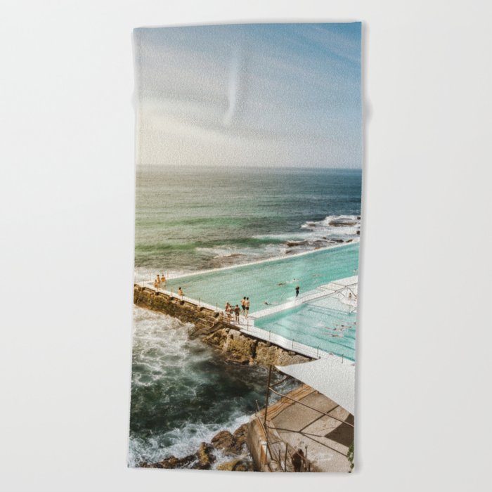 Bondi Icebergs Club | Bondi Beach Sydney Australia Ocean Coastal Travel Photography Beach Towel