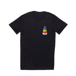 Stacking Toy T Shirt | Stacking, Rings, Rainbow, Colorful, Genx, 1980S, Vintage, Toy, Fisherprice, Toddler 