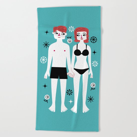 Besides each other, we have nothing Beach Towel