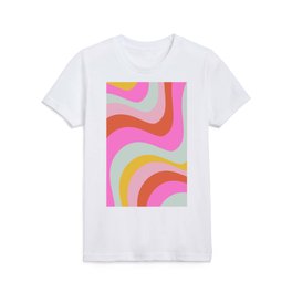 70s Abstract Candy Kids T Shirt