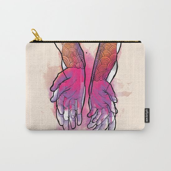 Dirty hands Carry-All Pouch