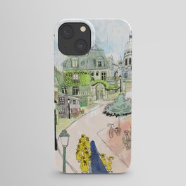 Madeline Montmartre colored iPhone Case