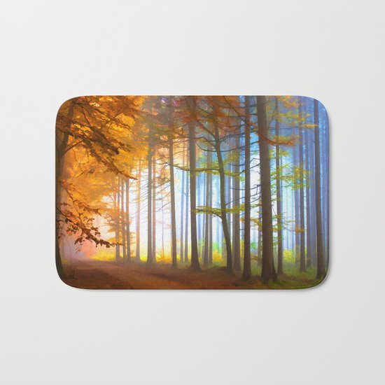 Ethereal Forest Bath Mat