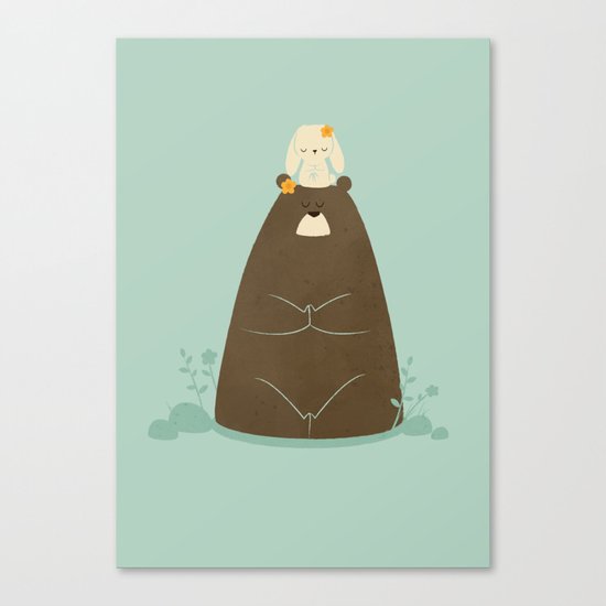 Namaste Canvas Print