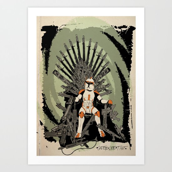 Game of Clones Art Print