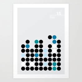 15_wingdings_I Art Print | Digital, Graphic Design, Pattern, Typography 