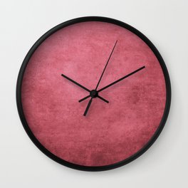 Marsala Color Texture Wall Clock