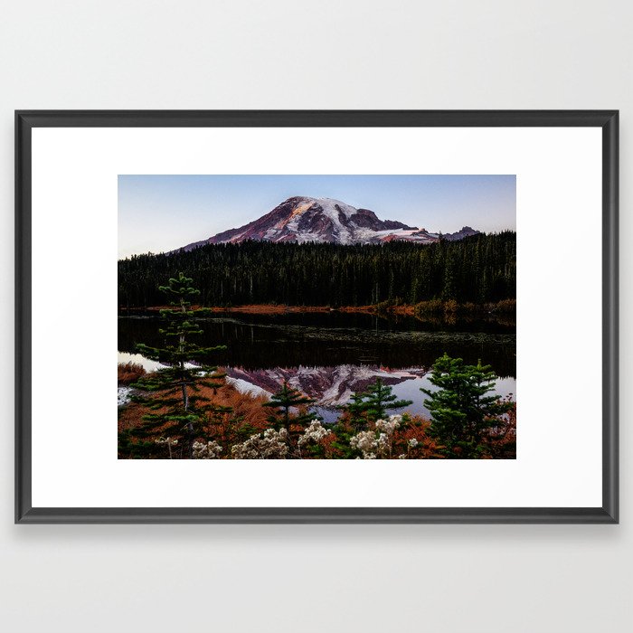 Autumn on the Mountain Framed Art Print