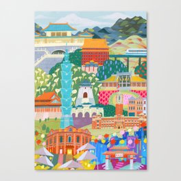 Taipei Canvas Print
