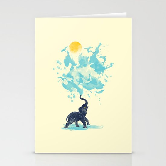 summer splash Stationery Cards
