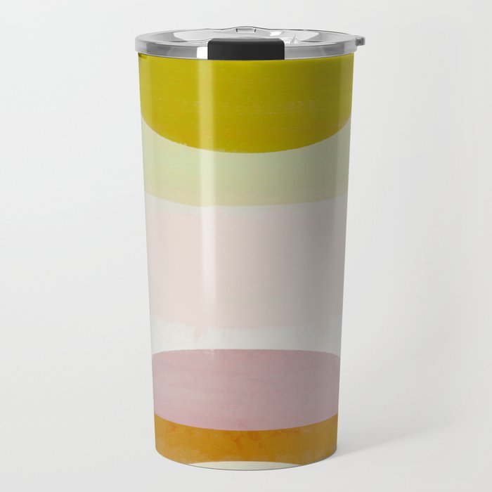 Bauhaus Geometry Abstract Travel Mug