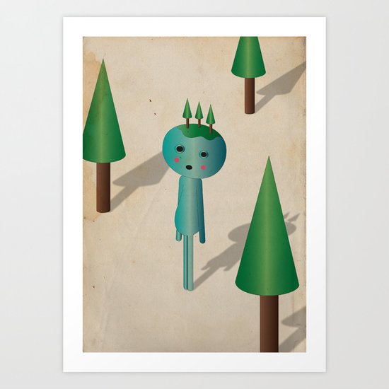 3 a l b e r i i n t e s t a Art Print