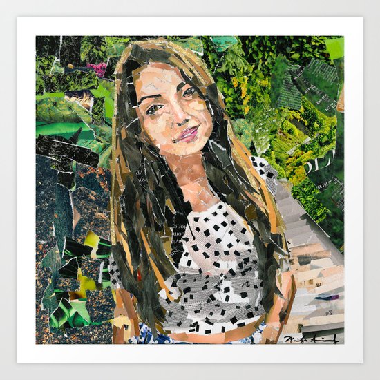 Bianca Art Print
