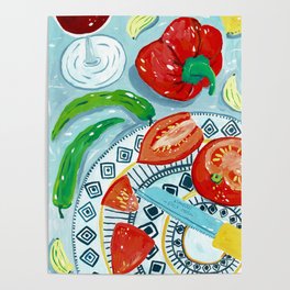 Tomato Salad Poster