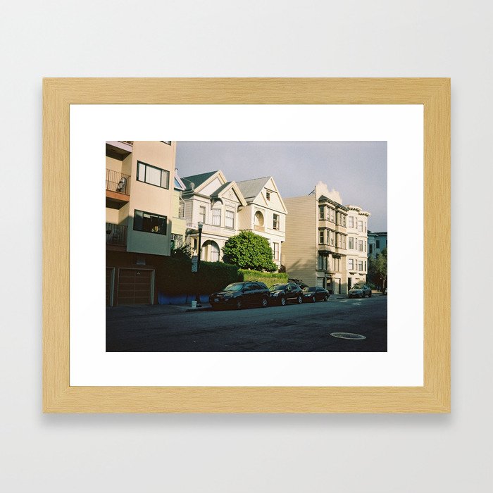 SF Neighborhood on Film Framed Art Print