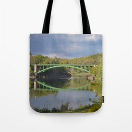 Summer Storm Clouds - Delaware River Tote Bag