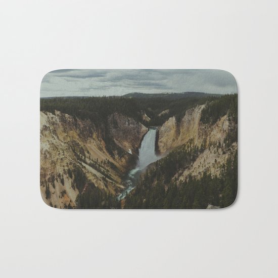 Yellowstone National Park Falls Bath Mat