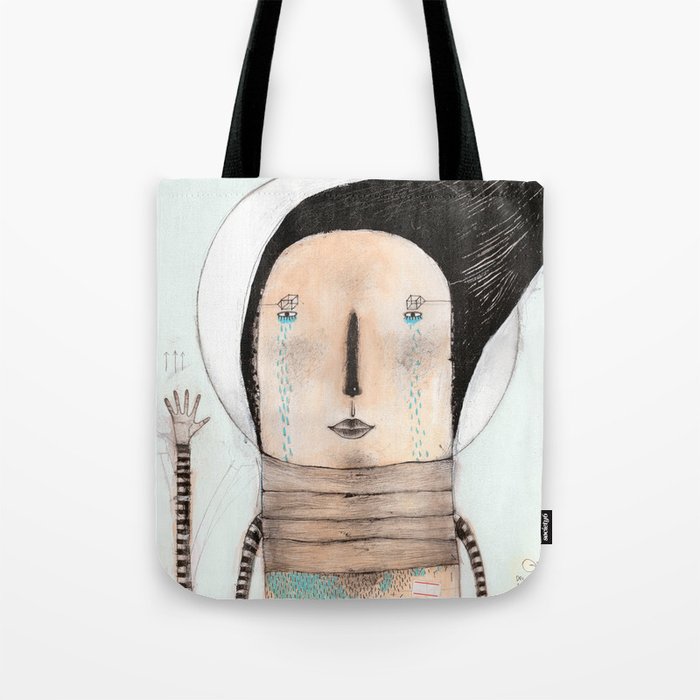 Letting go doesn't mean giving up... it means moving on.  Tote Bag