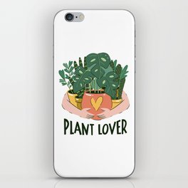 Plant Lover Illustration iPhone Skin