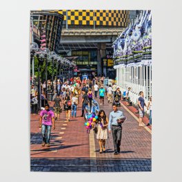 Cockle Bay Wharf, Darling Harbour, Sydney Poster